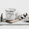 thumbnail image 2 of Koyal Wholesale Zodiac Sign Campfire Coffee Mug Scorpio Star Constellation, Minimalistic Black, 2 of 5