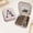 A, variant on JingChun Travel Jewelry Box Case Organizer w Mirror, Travel Essentials Case Organizer, Birthday Gifts for Women, Sister, Friend - Ring, Necklace, Earring Holder
