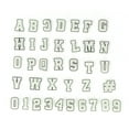 thumbnail image 2 of Decoración de letras del alfabeto fácil de instalar ligera 37 piezas decoración de zapatos con agujeros para bolsas de ropa DIY Anggrek Otros, 2 of 8