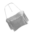 thumbnail image 2 of BRIGHTFUFU Camisola con lentejuelas, camisetas sin mangas con lentejuelas, tops cortos con purpurina, camisola con tirantes para mujer, 2 of 8