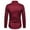 Wine, variant on PuLe Rugby Shirt Men's Casual Shirts Fall Fashion Plaid Printed Plus Size Long Sleeves Button Lapel Vintage Dress Shirt Blouse Tops ﻿