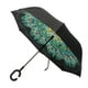 Parapluie de Pluie Inversé à l'Envers à Double Couche Pliante Coupe-Vent (14 Motifs cumbrella) – image 2 sur 9