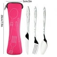 thumbnail image 1 of Steak Easy To Clean Portable Stainless Steel Cutlery Portable Cutlery, 1 of 8