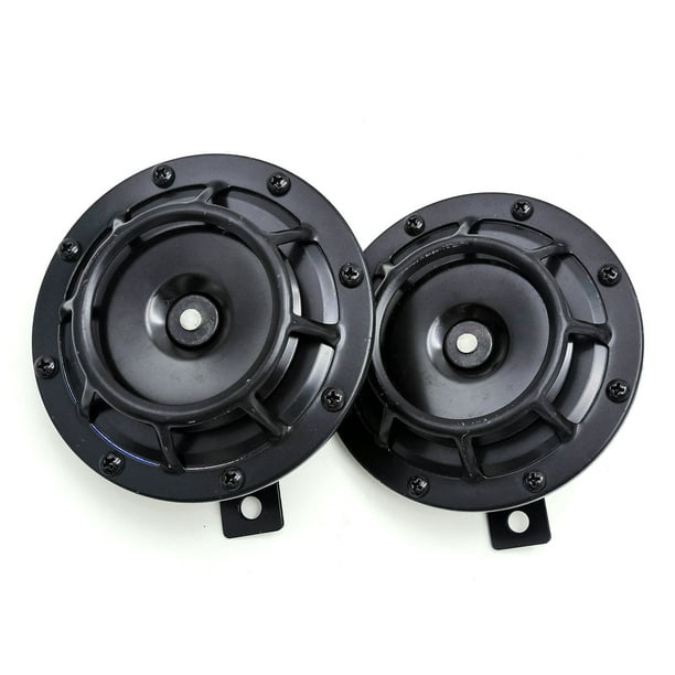 2 uds., 125mm, 12V, bocina eléctrica para coche, Kit de bocina doble de tono alto/tono bajo súp Carevas Claxon