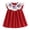 Red, variant on Staki Toddler Baby Girl 4th of July Outfit American Flag Bowknot 4th of July Dress Kids Girls Fourth of July Clothes,18-24 Months