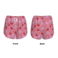 thumbnail image 3 of Pofeuu Cute Strawberry Print Women's Athletic Shorts Running Workout Shorts Tummy Control Quick Dry Gym Shorts with Pockets Double layer sports shorts-XX-Large, 3 of 7