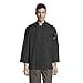 thumbnail image 3 of Uncommon Threads 0427-0104 Classic Knot with Mesh Chef Coat in Black - Large, 3 of 4