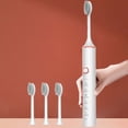 thumbnail image 1 of PEONAVET Electric Toothbrush Electric Toothbrush Toothbrush Toothbrush with 4 Brush Heads 6-speed Timer Toothbrush IPX7 -ly Upgraded Toothbrush, 1 of 1