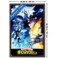thumbnail image 3 of My Hero Academia: Season 7 - Todoroki vs Dabi Key Art Wall Poster, 22.375" x 34" Framed, 3 of 5