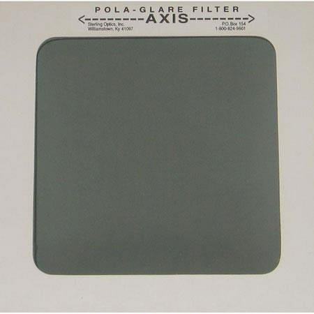 Image of 8x8 Mounted Light Polarizing Filter with Cardboard Frame