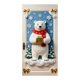 thumbnail image 2 of Christmas Door Cover Holiday Decoration Door Cover Holiday Party Ambiance Background Cloth, 2 of 6