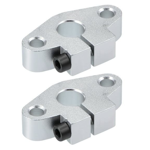 10mm Shaft Support SHF10 Flange Mount Linear Motion Slide Rail Guide Blocks for CNC 3D Printer 2Pcs