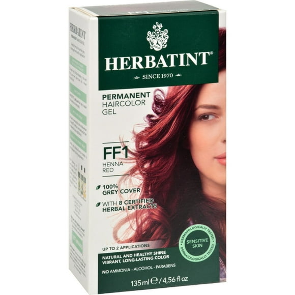 Herbatint Kit Couleur de Cheveux Flash Mode Henné Rouge FF1 - 1 Kit