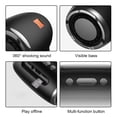thumbnail image 2 of Altavoz Portátil Inalámbrico Compatible con Bluetooth V4.2 Altavoz TF U Disco Exterior Columna de 360 ​​° Sonido manos libres, Rojo Jumpingount EL005002-03B, 2 of 2