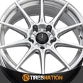 thumbnail image 5 of 17x9 Advanti Racing 79S Storm S1 Hyper Silver Wheel 5x100 (45mm), 5 of 5