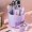 Purple, variant on YIMWNYI 360 Degree Rotating Pen Organizer, Multi-Purpose Desk Organizer, Office Stationery Organizer, Makeup Brush Holder, 5 Compartments, Compact and Space-Saving Desktop Organizer