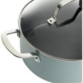 thumbnail image 3 of Martha Stewart 14-Piece Nonstick Aluminum Cookware Set, Teal, 3 of 5