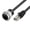 Silver-0.5m, variant on Compactly C Type Cat6 RJ45 Networking Adapter RJ45 Panel Mount Connectors For Home Commercial Networking Solution