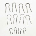 thumbnail image 5 of 50/100 PCS High Temperature Resistance Tungsten Wire Hanging Firing Hook Jump Rings Pottery Ornament Hanger Pottery Hanging Ring, 5 of 5