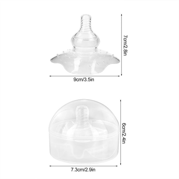CHICIRIS Safe Silicone Nipple Shield Nipple Protector Protective Cover For Breastfeeding