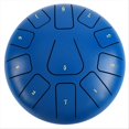 thumbnail image 1 of 8 Inch Steel Tongue Drum, 11 Note Tambourine G, 1 of 5