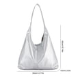 thumbnail image 4 of Bolso Mujer Casual Pack Gran Capacidad Compras Ocio Outdoor Plata, 4 of 8