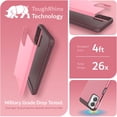 thumbnail image 3 of TUDIA Merge Motorola Moto G Power 5G 2024 Case Dual Layer Heavy Duty - Smokey Pink, 3 of 7