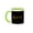 Green/White, variant on 3drose, Keith Beautiful Boy Name in the America. Yellow on Black Talisman, 11oz Two-tone Red Mug