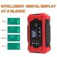 thumbnail image 2 of HLONK 12V/8A 24V/4A Car and Motorcycle Battery Charger Lead-Acid Battery Smart Charger Digital Display Car Trickle Charger Battery Start-Stop Repair Activation Charger, 2 of 8