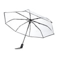 thumbnail image 1 of Paraguas de lluvia BuyWeek transparente Plegable portátil, 1 of 12