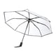 thumbnail image 1 of Paraguas de lluvia BuyWeek transparente Plegable portátil, 1 of 12