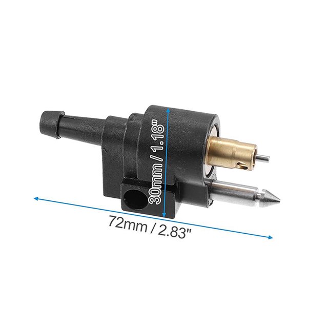 Becaristey External Thread Joint Pipe Tank Tank Male Connector Tube Outboard Motor Motorcycle Unique Shape Easy To Carry