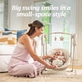 thumbnail image 3 of Columpio para bebé Graco Slim Spaces compacto para interiores, 3 of 7