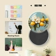 thumbnail image 5 of Glass Refrigerator Magnet 6Pcs Magnetic Fridge Sticker,Decor for Kitchen,Whiteboard,Cabinet,Lemons And Magnolia Flowers, 5 of 5
