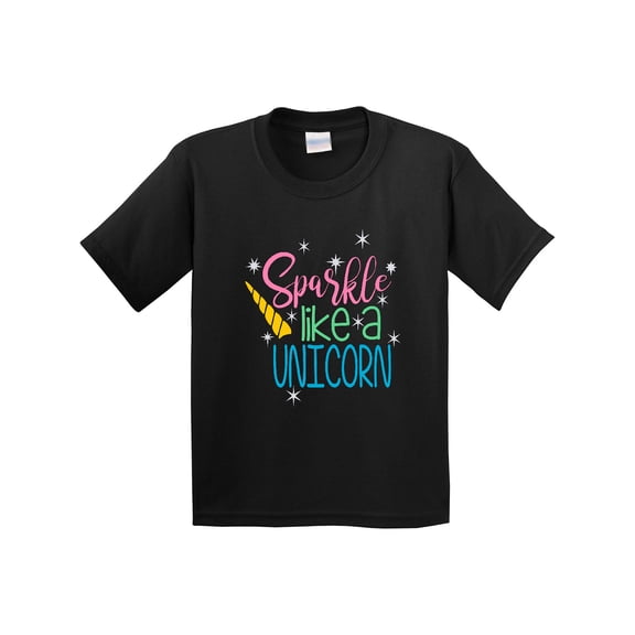 Inktastic Sparkle Like a Unicorn Youth T-Shirt