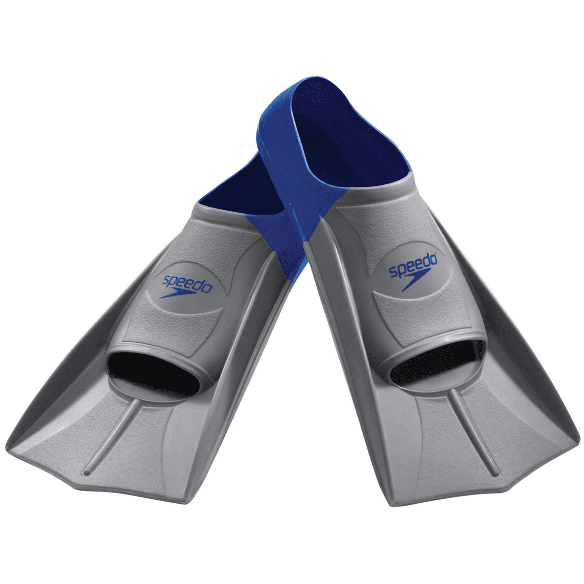 Speedo Short Blade Swim Swimming Training Fins Soft Silicone Short