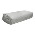 thumbnail image 2 of Almohada de refuerzo para yoga, almohada de yoga para apoyo, funda extraíble para mujer fácil de limpiar para mantener el equilibrio con cojín con asa Gris, 2 of 8