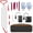 Red-20pcs, variant on 20PCS Roadside Emergency Car Tool Kit, Emergency Car Unlocking Tool, Includes An Air Pump, Universal Door And Window Opener, Long-Handled Tool, Scratch-Resistant Pry Bar, And Storage Bag.
