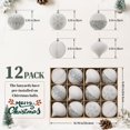 thumbnail image 3 of Adornos Navideños SHareconn 12 piezas de Terciopelo con Brillo 8 cm, 3 of 8