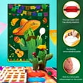 thumbnail image 5 of Pin The Maracas on The Cactus Mexican Games, 7 pcs Mexican Party Pin Game Set - Mexican Fiesta Party Games Poster Blindfold Maracas Mexican Stickers etc Mexican Birthday Party Decorations Supplies, 5 of 8
