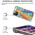 thumbnail image 3 of Hippie Rainbow Sun Case for iPhone 11 Pro Max,Aesthetic Art Design TPU Shock-proof Cover Case, 3 of 6