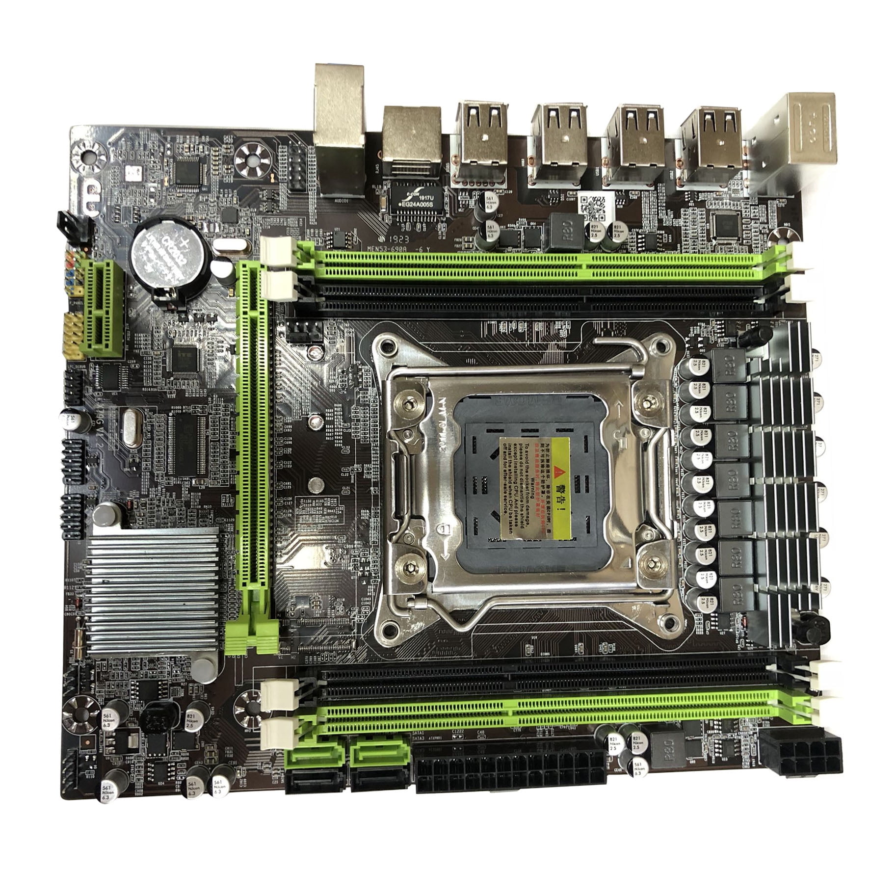 Opolski X79 8 USB Ports SATA 3 DDR3 RAM Motherboard Memory Computer