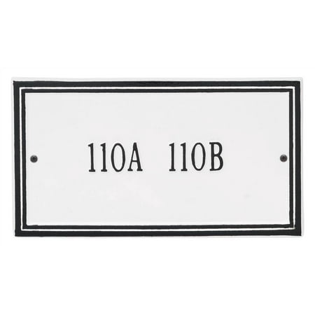 Whitehall 1-line Wall Plaque
