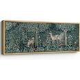thumbnail image 2 of IDEA4WALL Extra Large Framed Canvas Print Wall Art Classic Woodland Deer in Forest Artwork Nature Wilderness Antique Retro Fine Art Decorative Relax/Calm for Home Decoration - 60"x20", 2 of 5