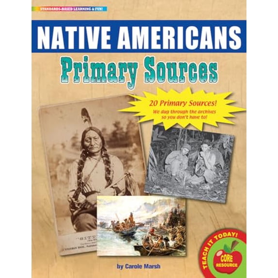 Pre-Owned Primary Sources: Native Americans Primary Sources Pack (Hardcover)