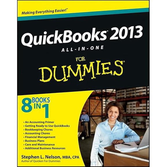 Pre-Owned QuickBooks 2013 All-In-One for Dummies (Paperback) 111835639X 9781118356395