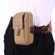 thumbnail image 2 of Riñonera de lona de cuero genuino para hombre bolso para teléfono Likrtyny bolso para la cintura cartera para cinturón, 2 of 9