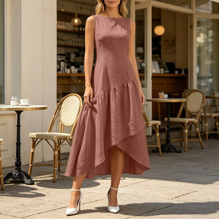 going out party dresses Jemour Summer Clothing, Daily Date And Travel Outfits, Party Outfits,  Elegant Women's Inner Outfits, Going Out Outfits, Sloping Shoulder  Asymmetrical Extra-Long Fishtail Dress, Club Women Outfits, Date Outfits,  Banquet Dresses,Party Dress ,Petite