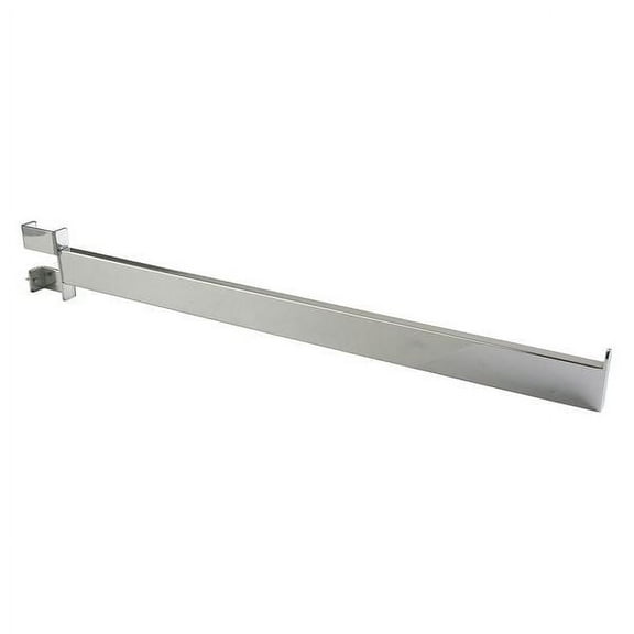 Add-on Chrome 22 in. Straight Arm for Rectangular Tubing Clothing Racks (Pack of 24)