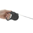 thumbnail image 5 of Unique Bargains 1 Pc Circle Style Pet Leash Scaling Dog Leash for Dog 9.84ft Long Black, 5 of 6